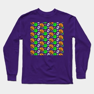 Halloween Pattern Long Sleeve T-Shirt